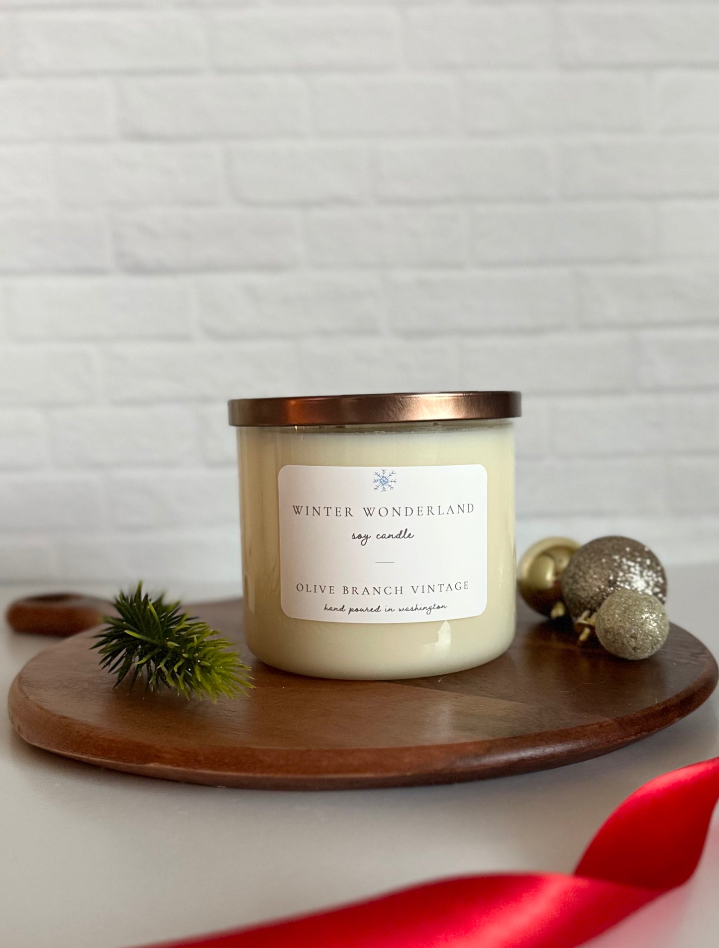 Winter Wonderland 3-wick candle