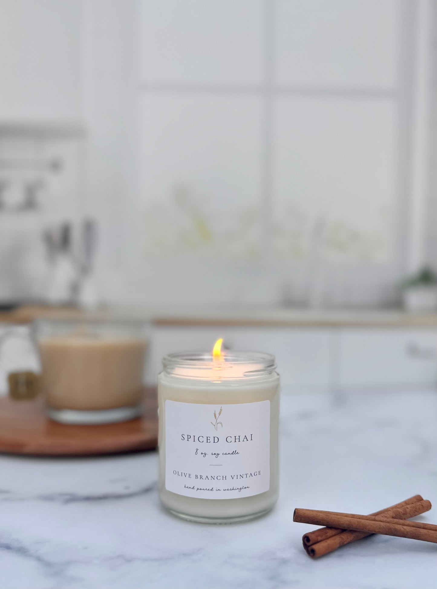 Spiced Chai 8 oz candle