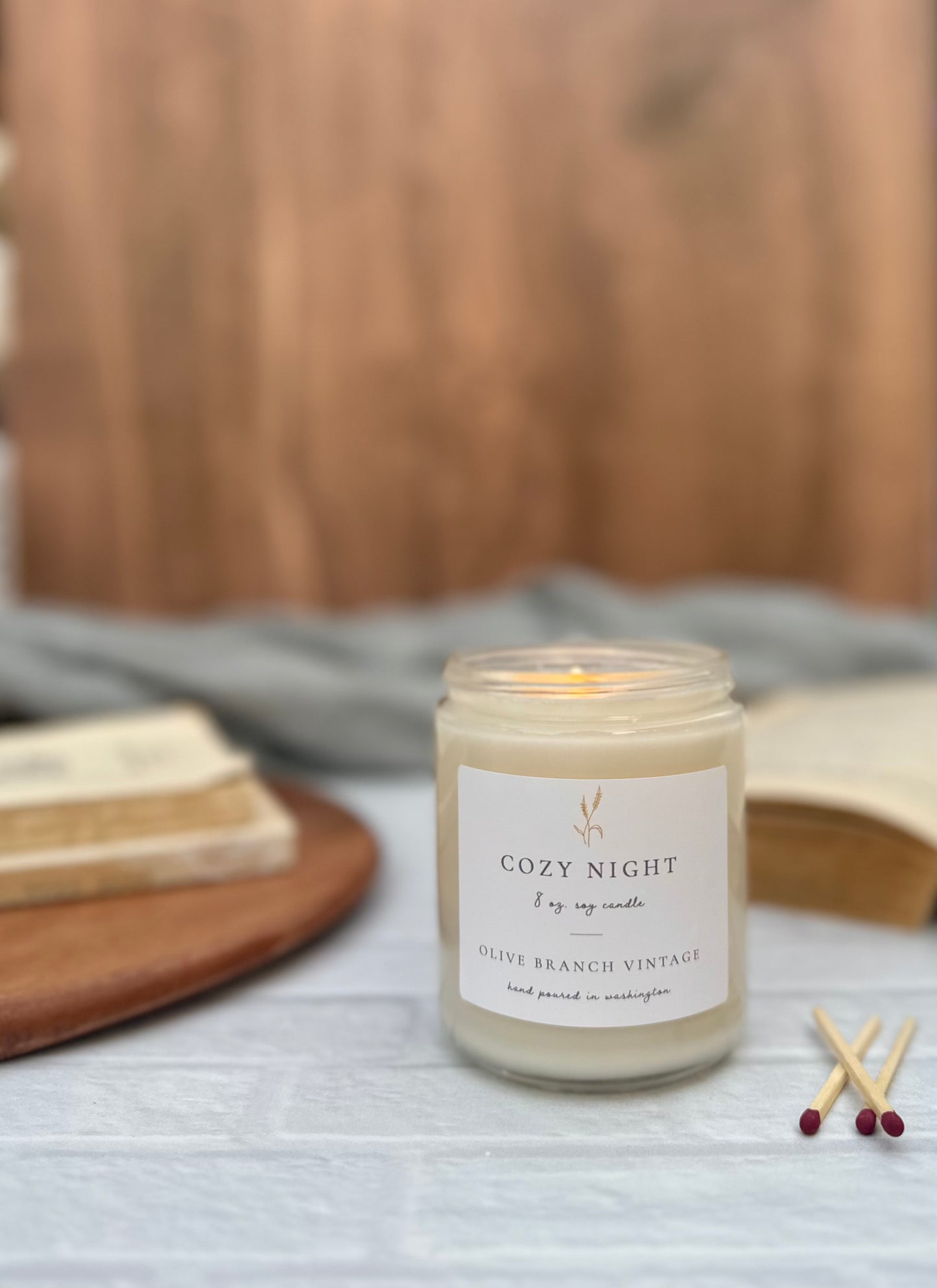 Cozy Night 8 oz candle
