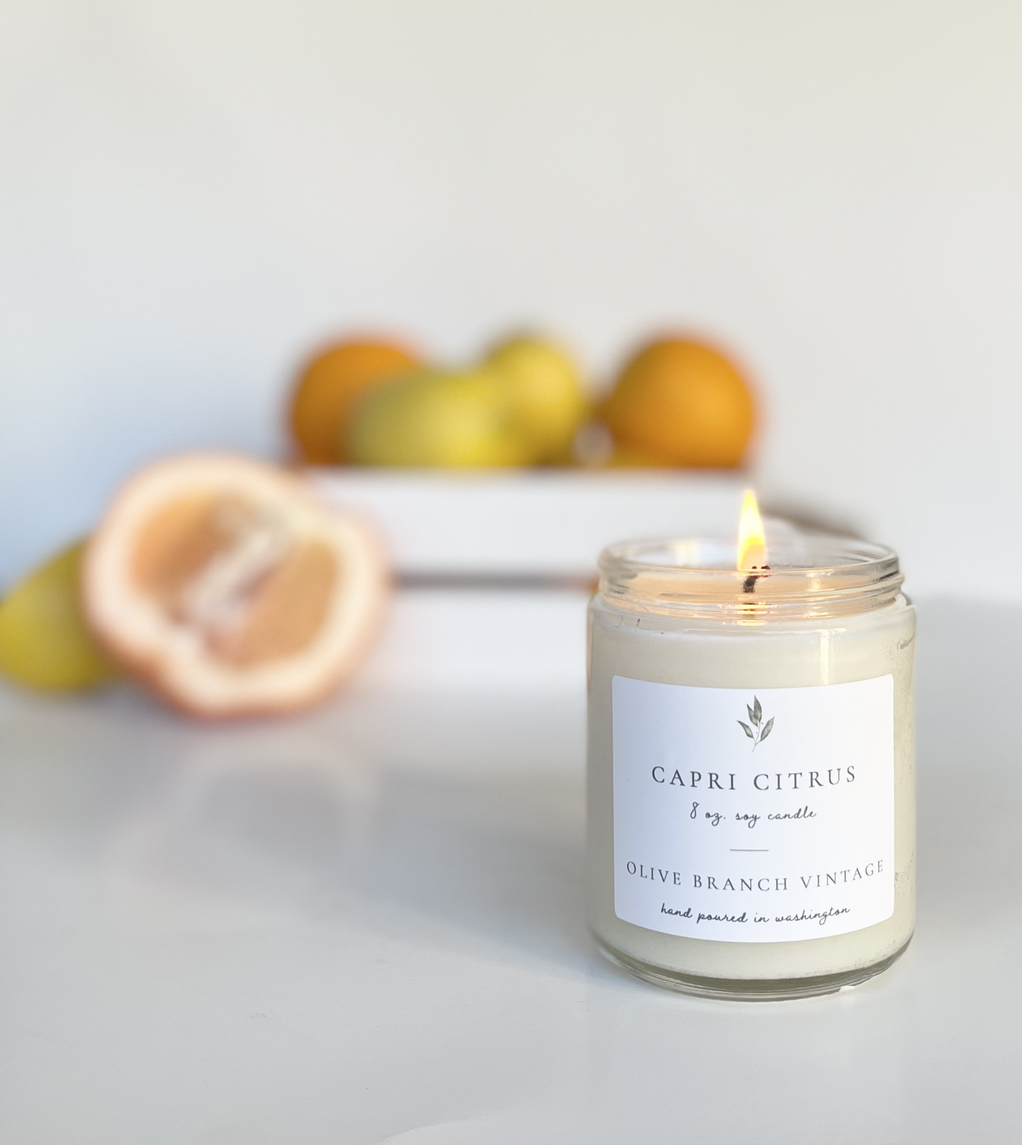 Capri Citrus 8 oz candle