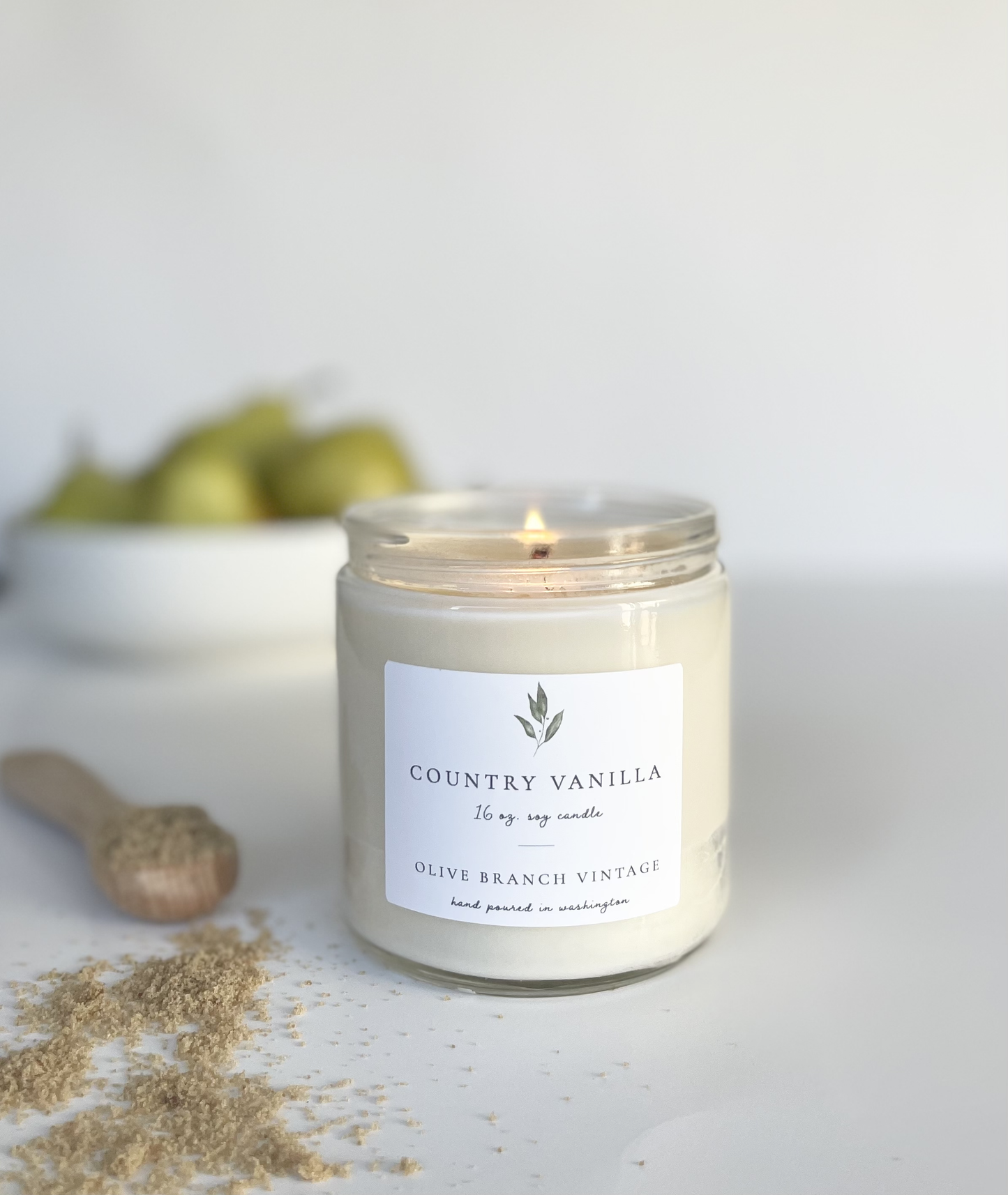 Country Vanilla 16 oz candle