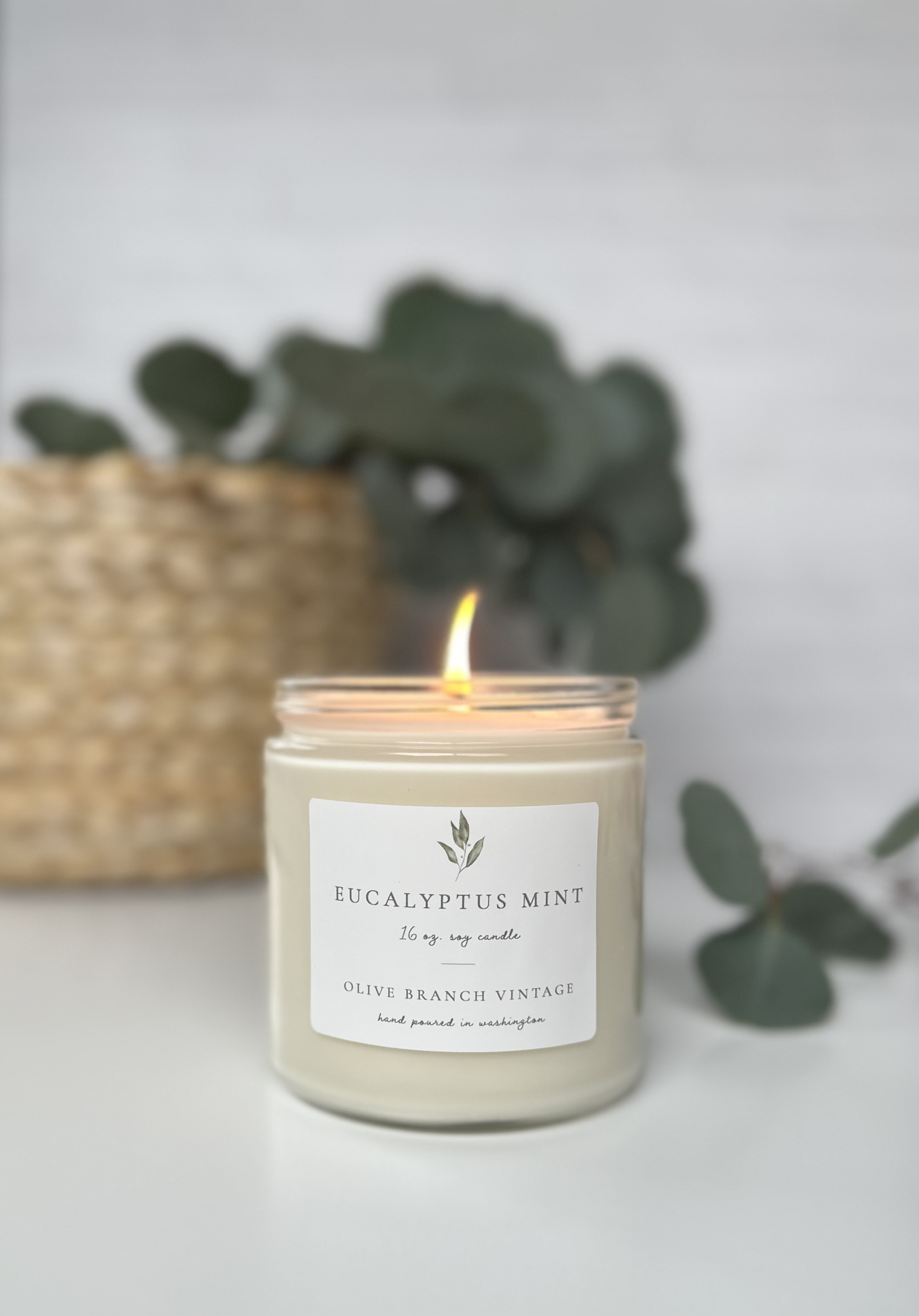 Eucalyptus Mint 16 oz candle
