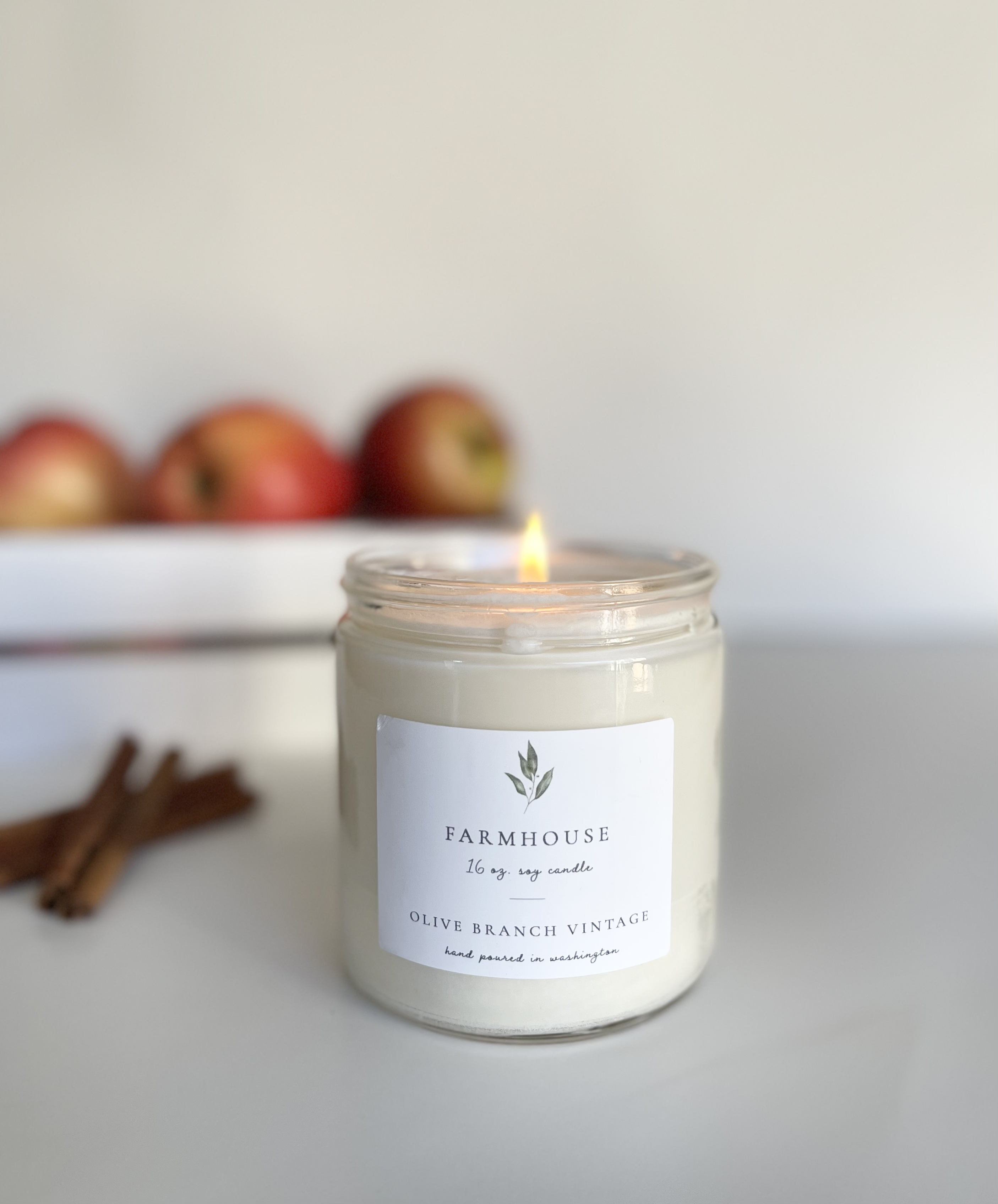 Country Orchard Wood Wick Rustic Farmhouse Soy Candle – Candle