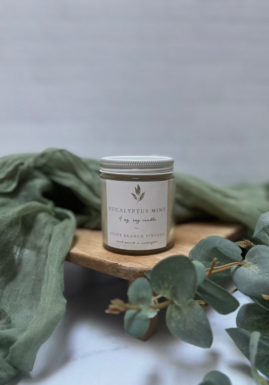 Eucalyptus Mint 4 oz candle