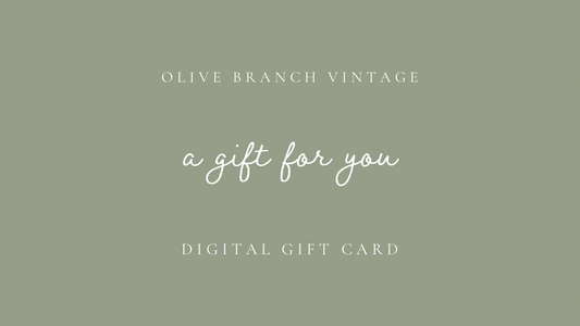 Olive Branch Vintage Gift Card