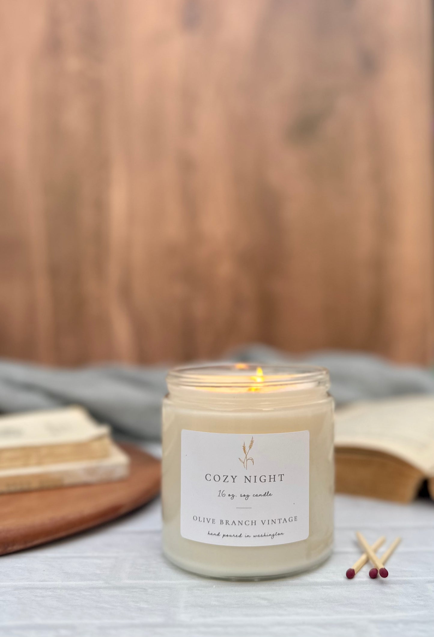 Cozy Night 16 oz candle