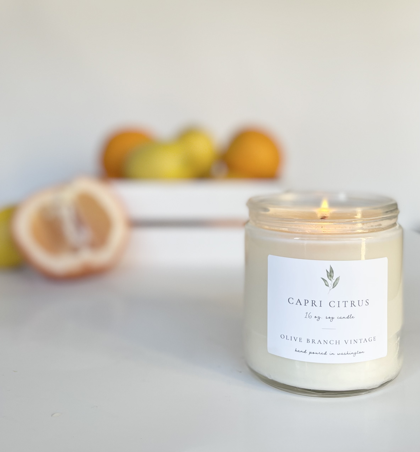 Capri Citrus 16 oz candle